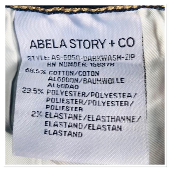 Abela Story + Co Hit The Highway Skinny Jeans 16W - Picture 11 of 12
